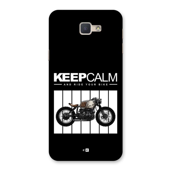 Keeps Calm Back Case for Galaxy J5 Prime