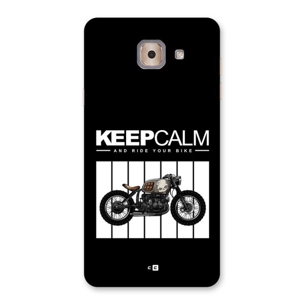 Keeps Calm Back Case for Galaxy J7 Max