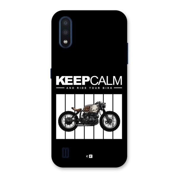 Keeps Calm Back Case for Galaxy M01