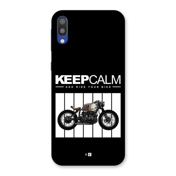 Keeps Calm Back Case for Galaxy M10