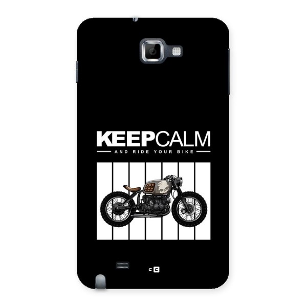 Keeps Calm Back Case for Galaxy Note