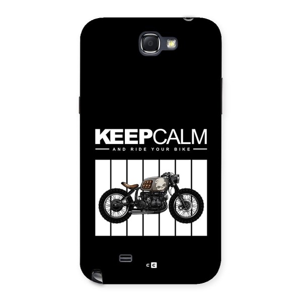 Keeps Calm Back Case for Galaxy Note 2