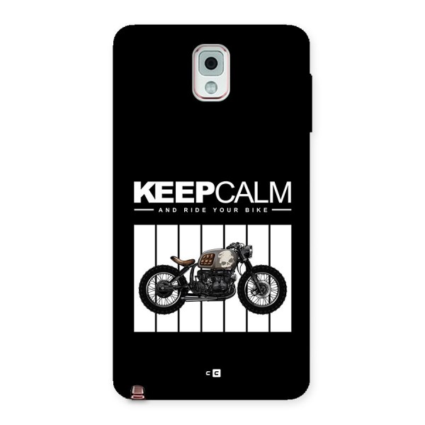 Keeps Calm Back Case for Galaxy Note 3