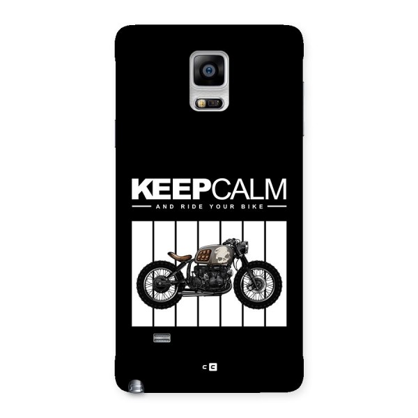 Keeps Calm Back Case for Galaxy Note 4