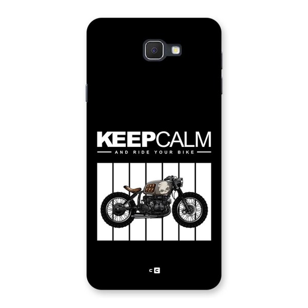 Keeps Calm Back Case for Galaxy On7 2016