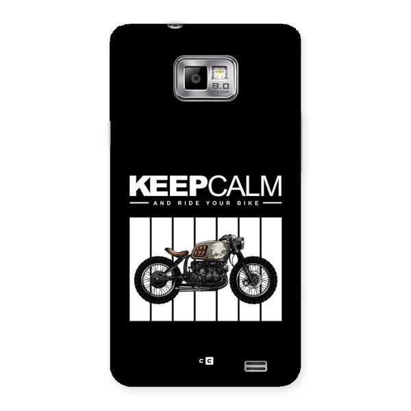 Keeps Calm Back Case for Galaxy S2