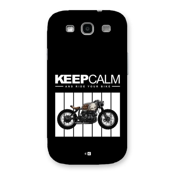 Keeps Calm Back Case for Galaxy S3