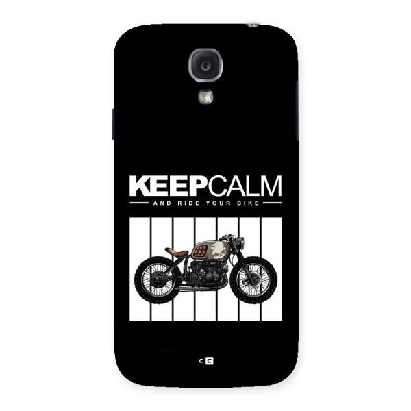 Keeps Calm Back Case for Galaxy S4