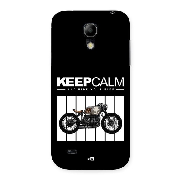 Keeps Calm Back Case for Galaxy S4 Mini