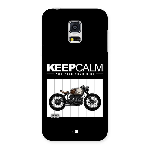 Keeps Calm Back Case for Galaxy S5 Mini