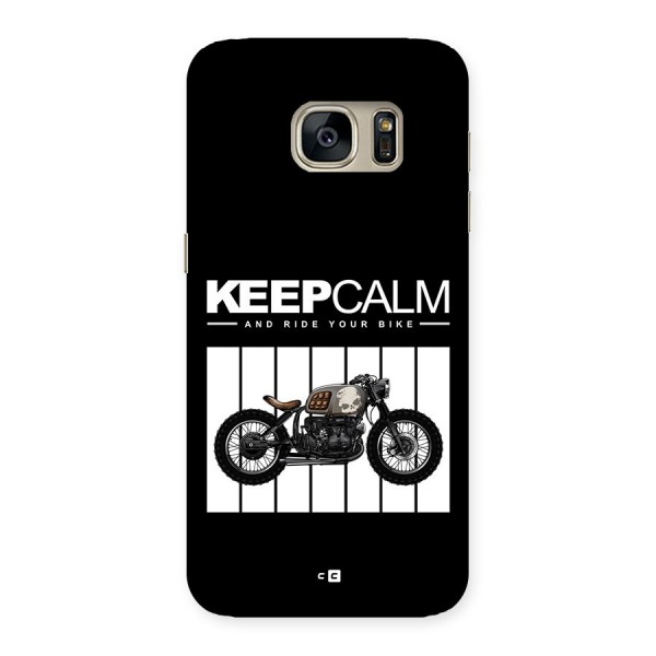 Keeps Calm Back Case for Galaxy S7