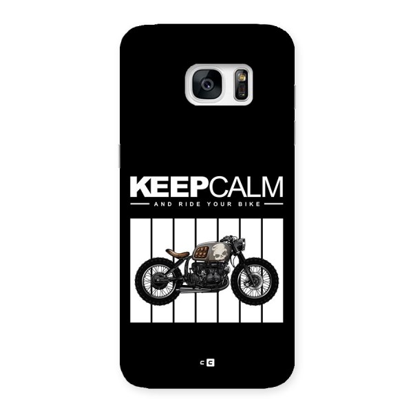 Keeps Calm Back Case for Galaxy S7 Edge