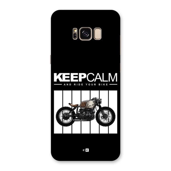 Keeps Calm Back Case for Galaxy S8 Plus