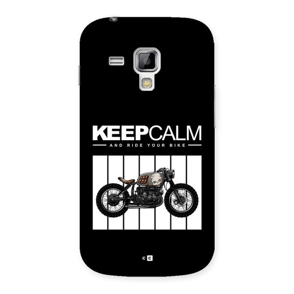 Keeps Calm Back Case for Galaxy S Duos