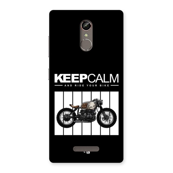 Keeps Calm Back Case for Gionee S6s