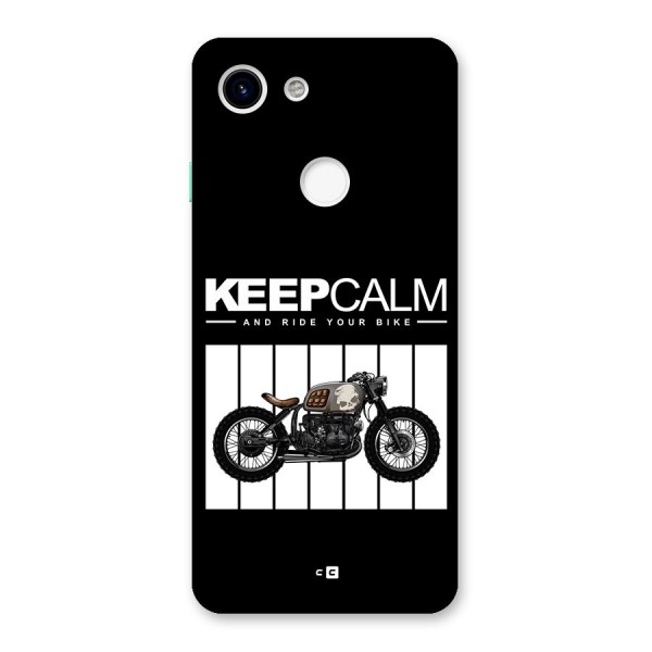 Keeps Calm Back Case for Google Pixel 3