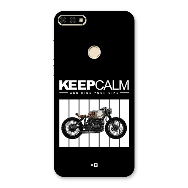 Keeps Calm Back Case for Honor 7A