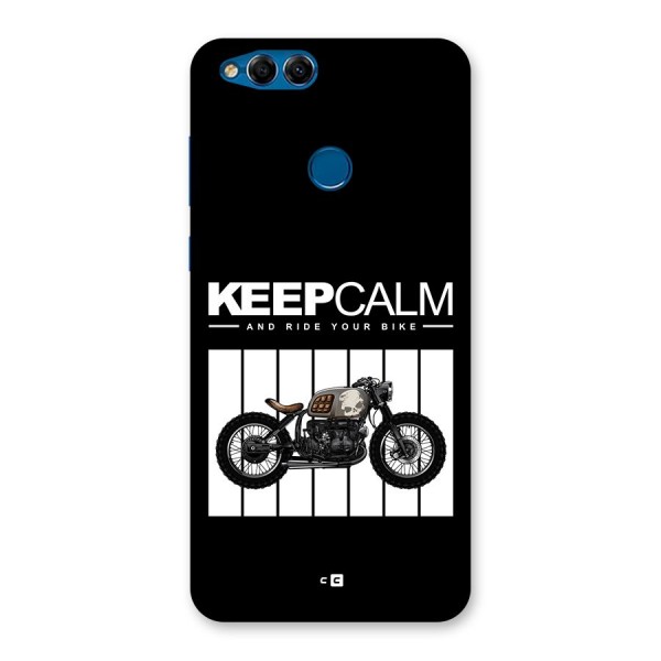 Keeps Calm Back Case for Honor 7X