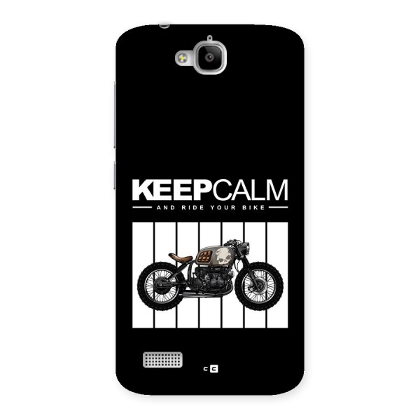 Keeps Calm Back Case for Honor Holly