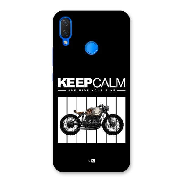 Keeps Calm Back Case for Huawei Nova 3i