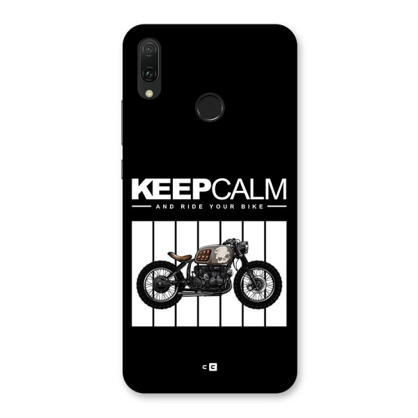 Keeps Calm Back Case for Huawei Y9 (2019)