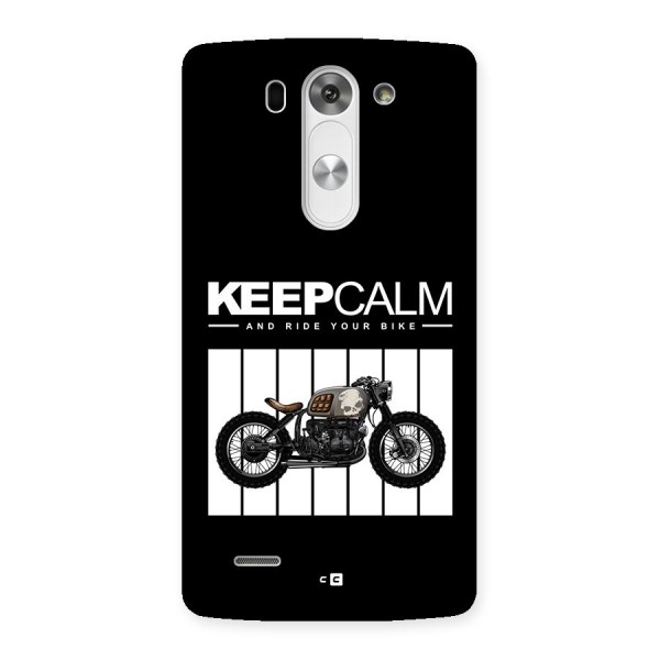 Keeps Calm Back Case for LG G3 Beat