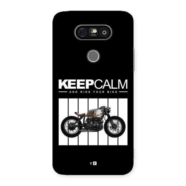 Keeps Calm Back Case for LG G5