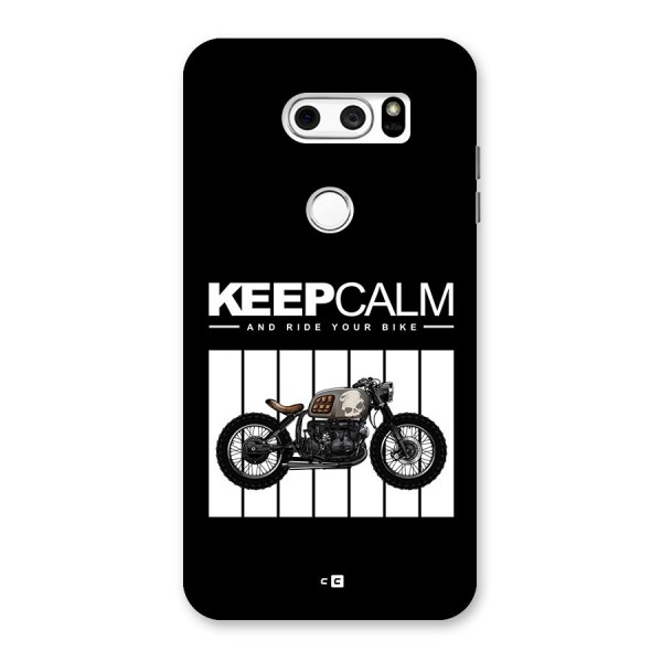 Keeps Calm Back Case for LG V30