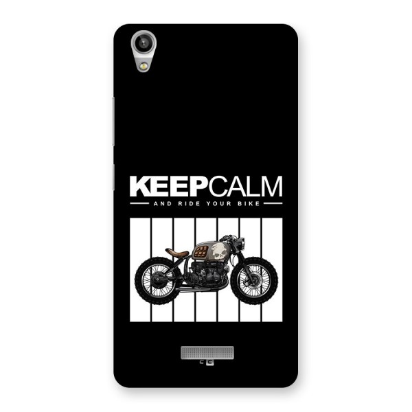 Keeps Calm Back Case for Lava Pixel V1