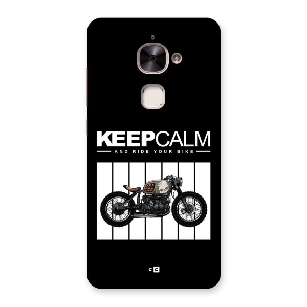 Keeps Calm Back Case for Le 2