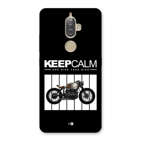 Keeps Calm Back Case for Lenovo K8 Plus