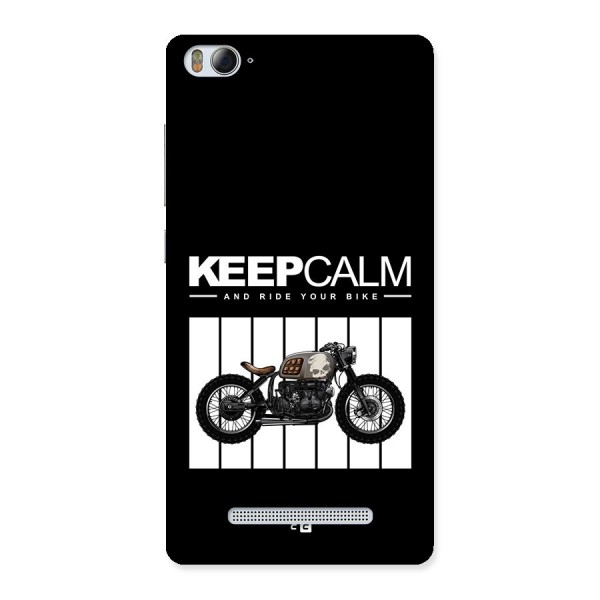 Keeps Calm Back Case for Mi4i