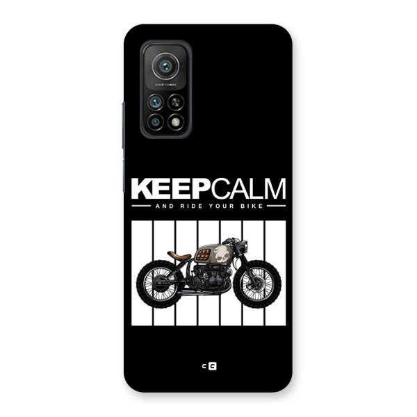 Keeps Calm Back Case for Mi 10T 5G