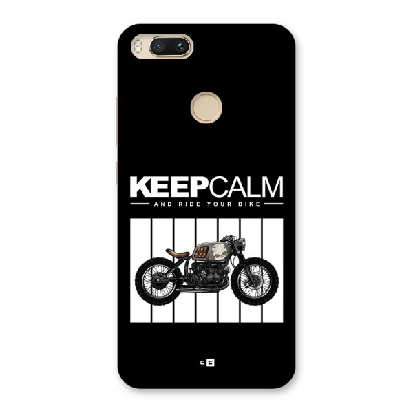 Keeps Calm Back Case for Mi A1