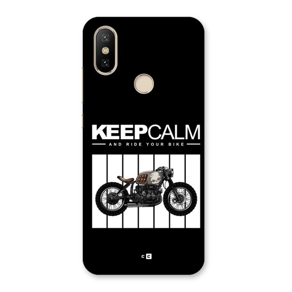 Keeps Calm Back Case for Mi A2