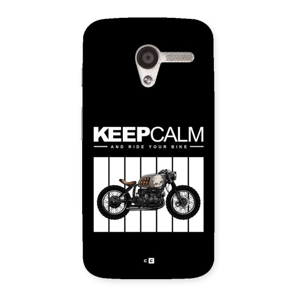 Keeps Calm Back Case for Moto X