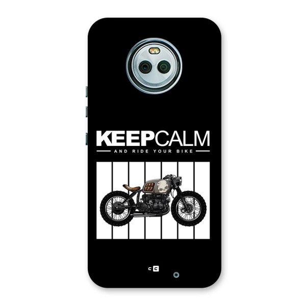 Keeps Calm Back Case for Moto X4