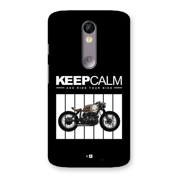 Keeps Calm Back Case for Moto X Force