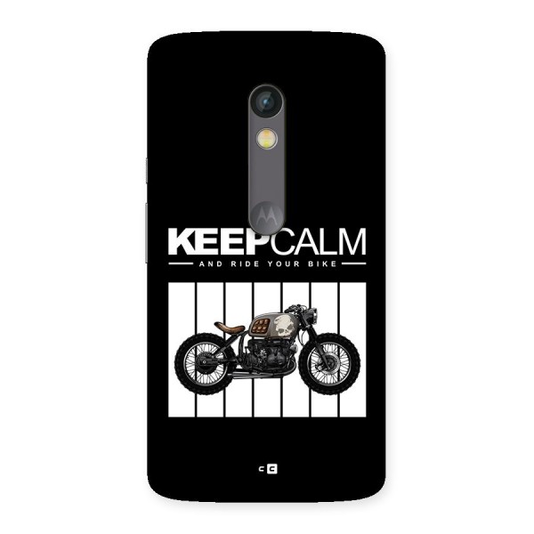 Keeps Calm Back Case for Moto X Play