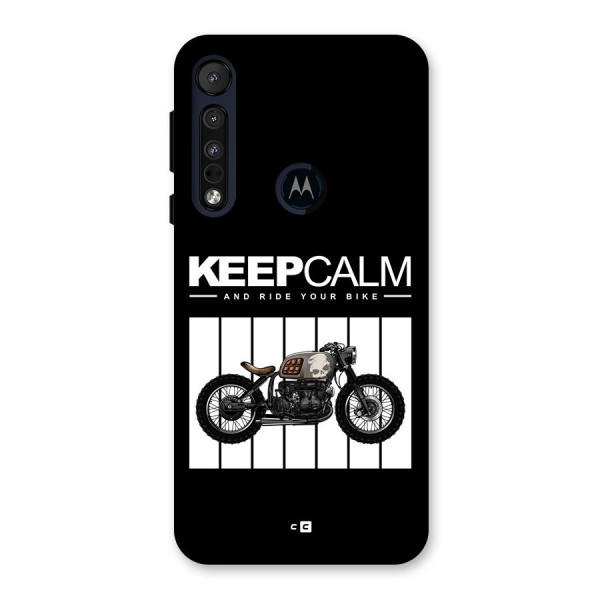 Keeps Calm Back Case for Motorola One Macro