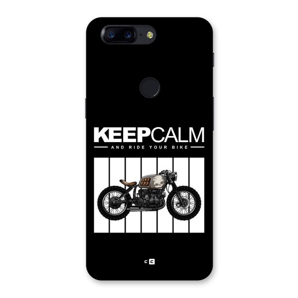 Keeps Calm Back Case for OnePlus 5T