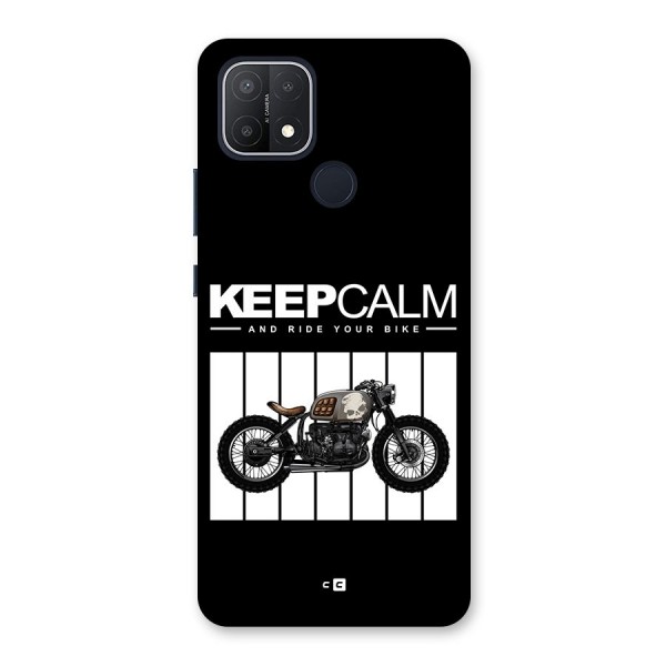 Keeps Calm Back Case for Oppo A15