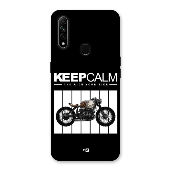 Keeps Calm Back Case for Oppo A31