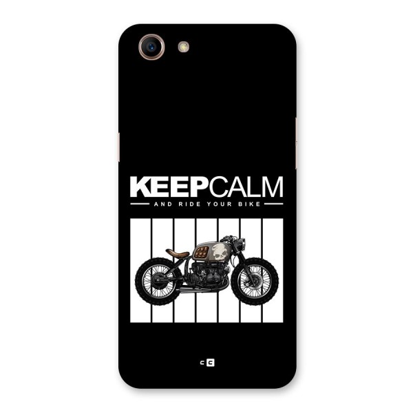 Keeps Calm Back Case for Oppo A83 (2018)