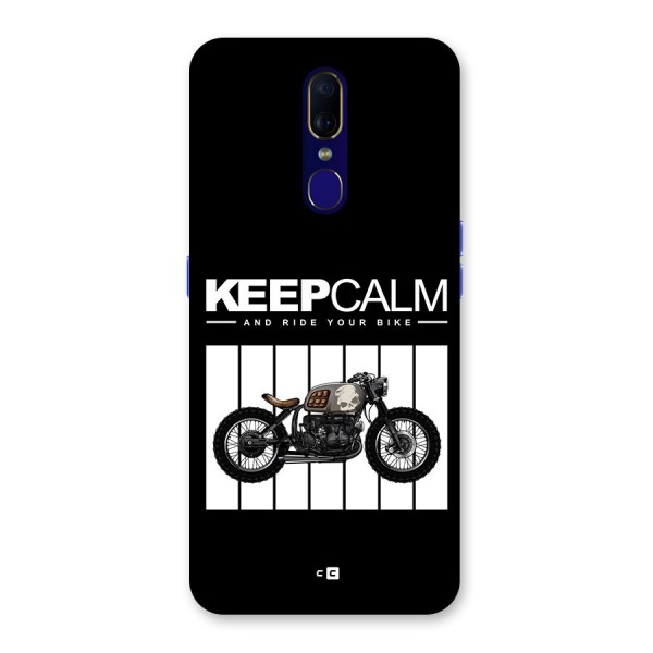 Keeps Calm Back Case for Oppo A9