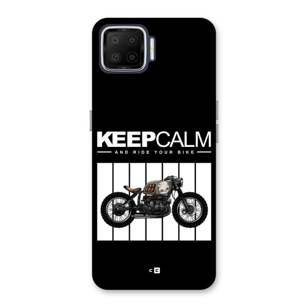 Keeps Calm Back Case for Oppo F17