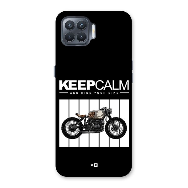 Keeps Calm Back Case for Oppo F17 Pro