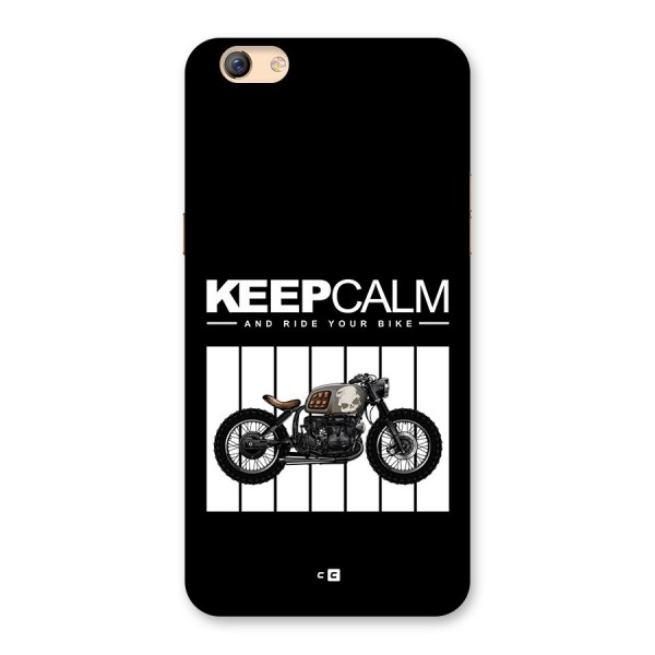 Keeps Calm Back Case for Oppo F3 Plus