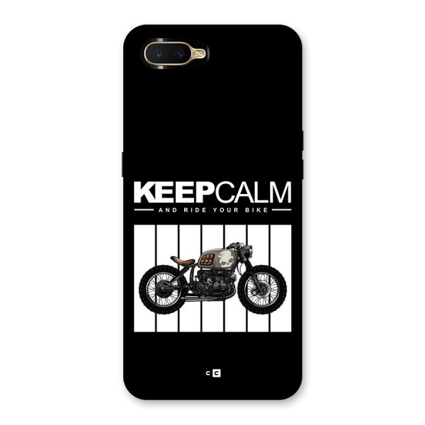 Keeps Calm Back Case for Oppo K1