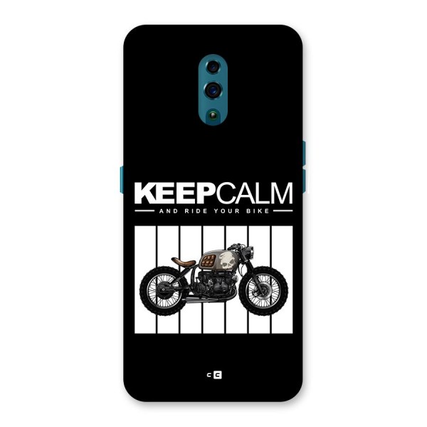 Keeps Calm Back Case for Oppo Reno